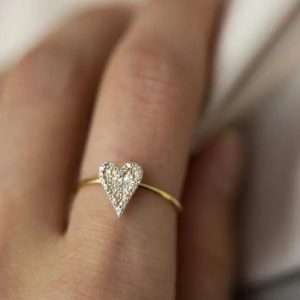 Flirty Heart Ring