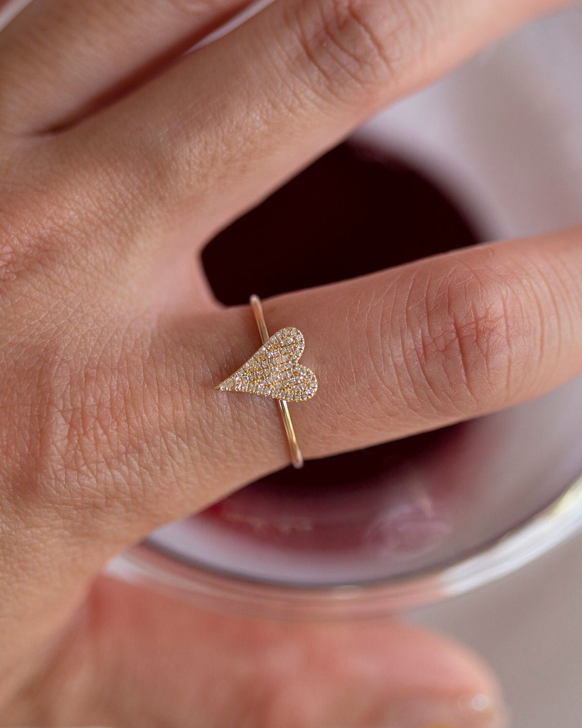 Flirty Heart Ring - Image 3