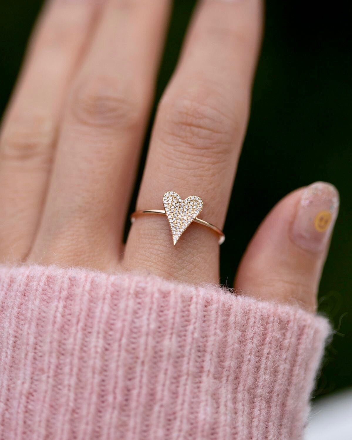 Flirty Heart Ring - Image 4