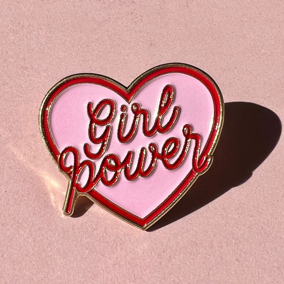 Girl Power Brooch