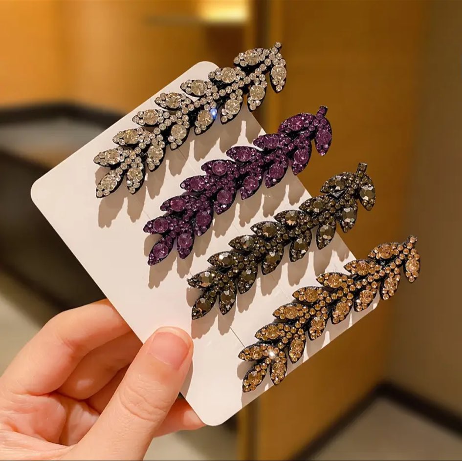 Leaf Hair Clips