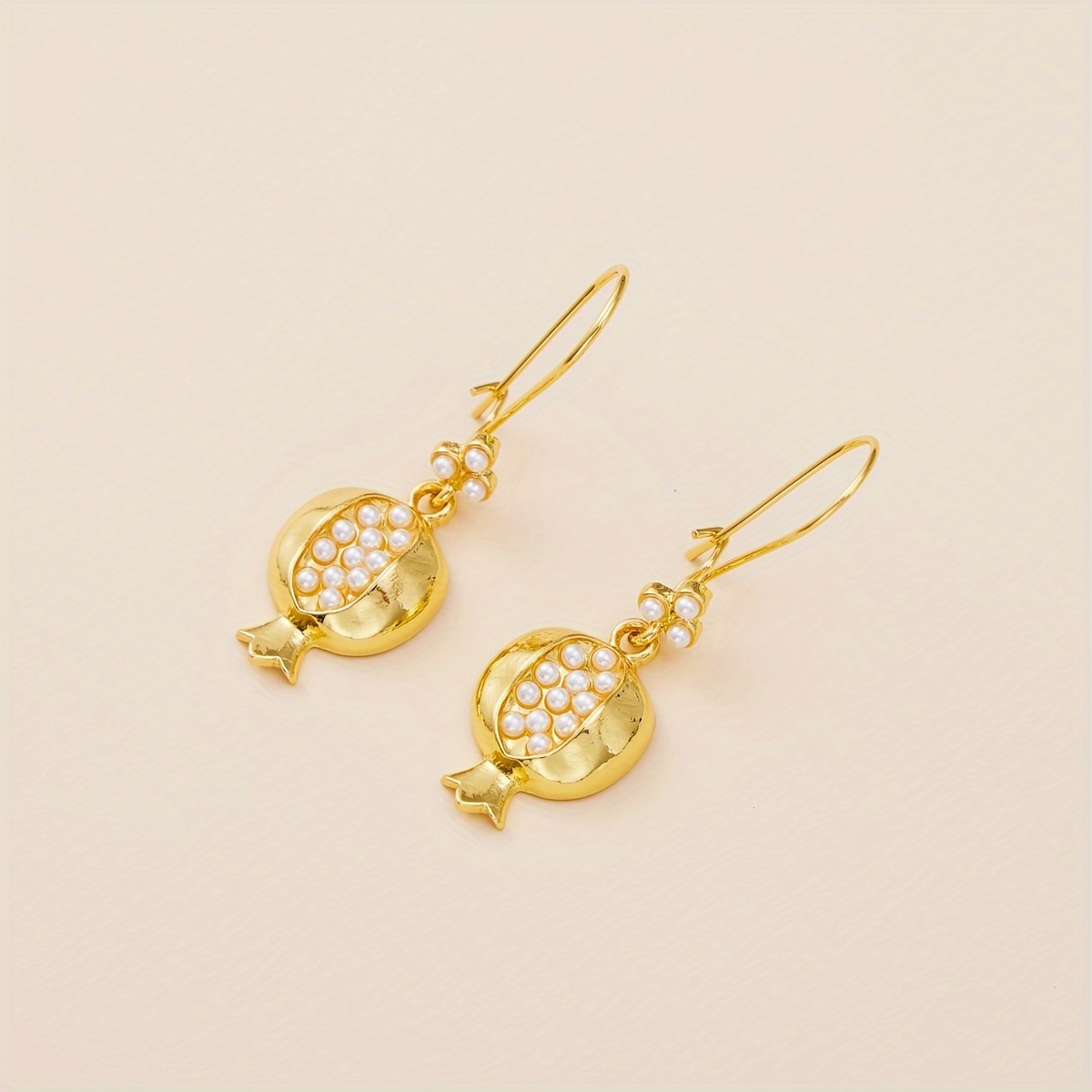 Pomegranate Drop Earrings - Image 5