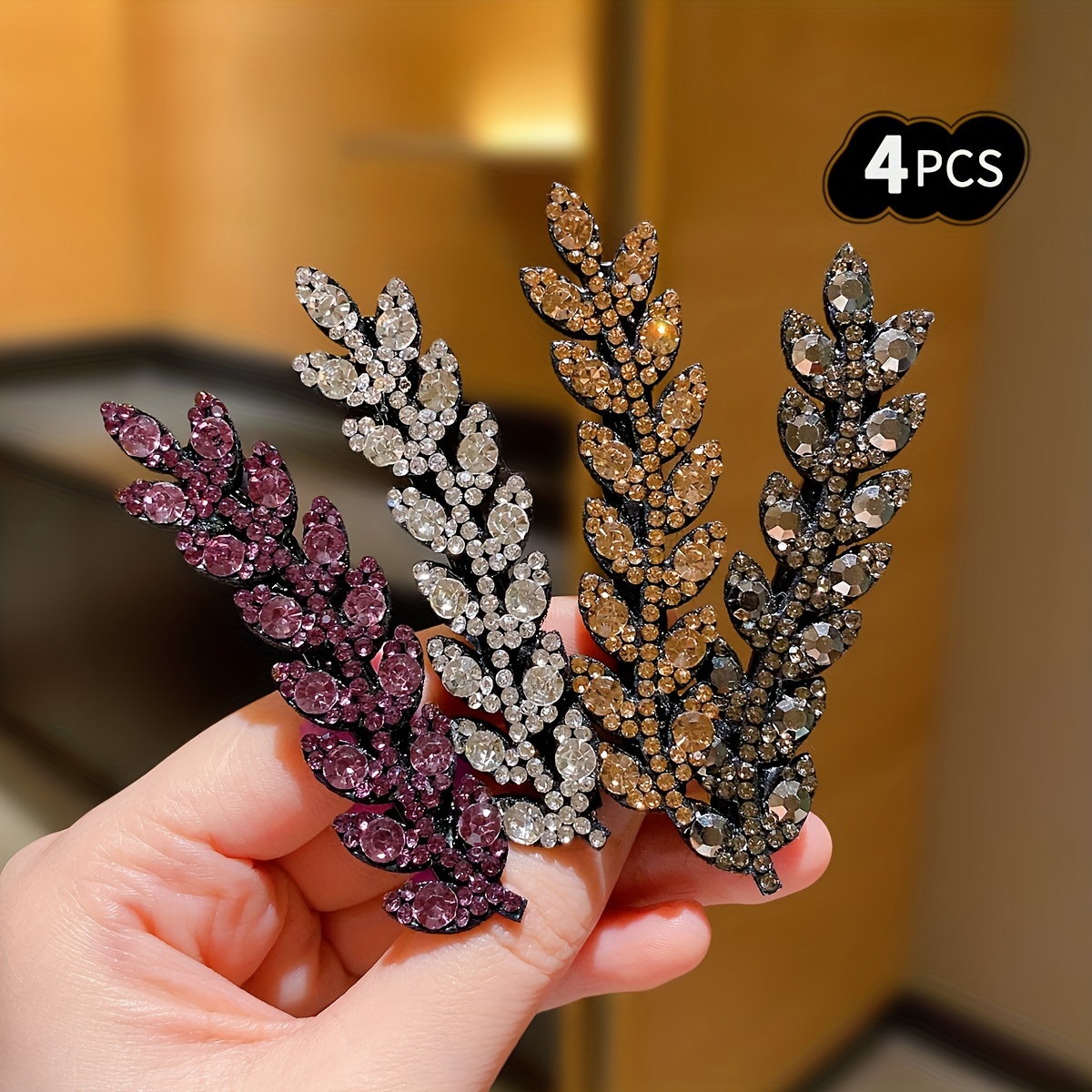 Leaf Hair Clips - Image 4