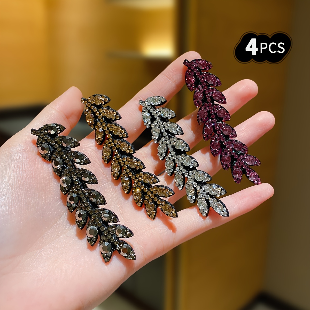 Leaf Hair Clips - Image 2