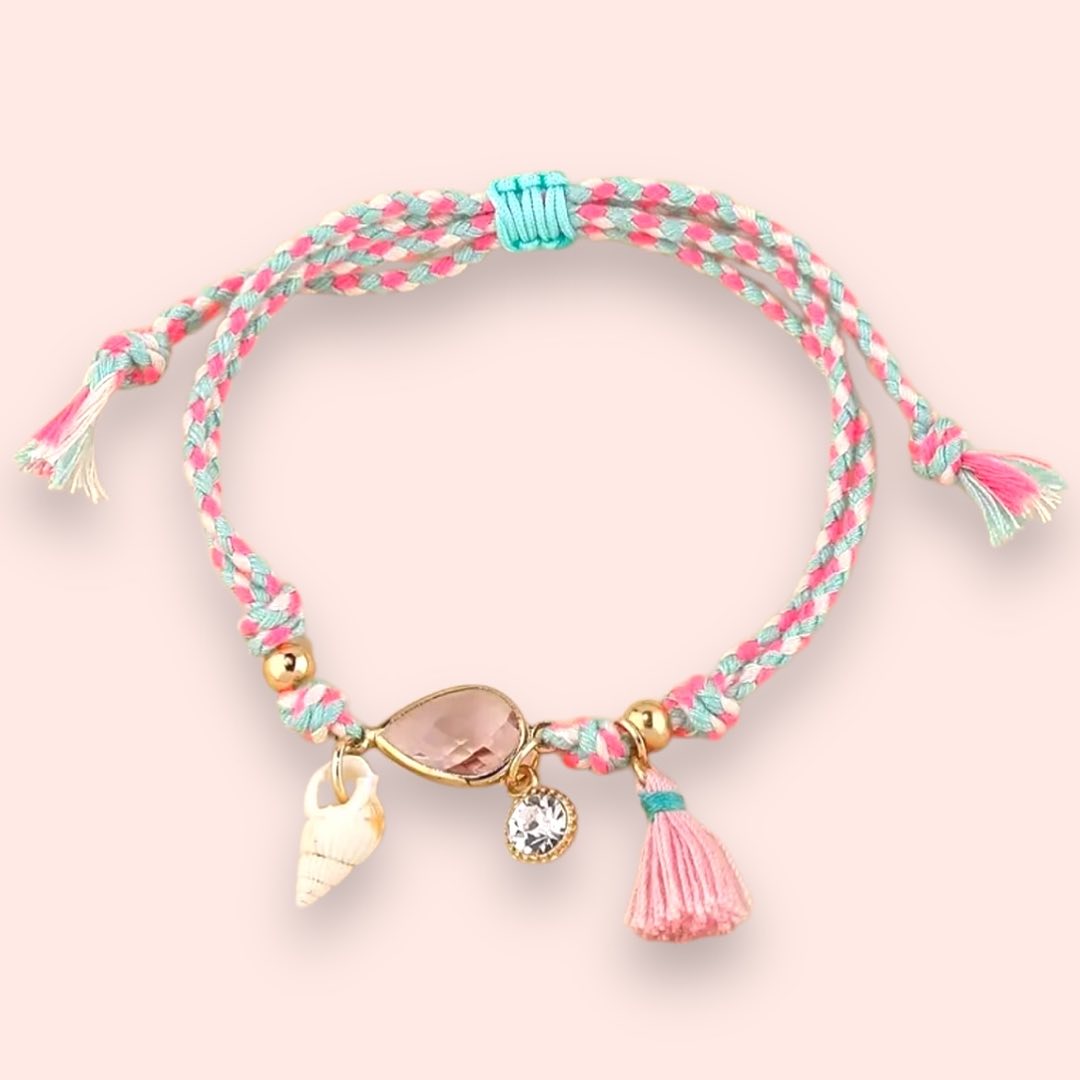 Sea Shell Chic And Stone Bracelet - Image 4