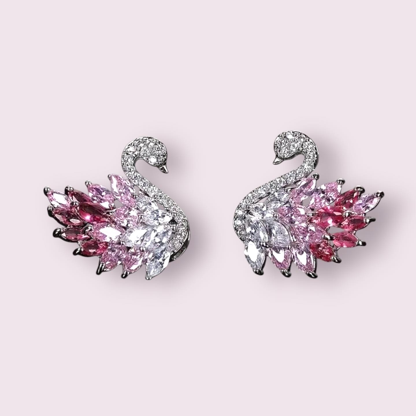 Royal Swan Studs