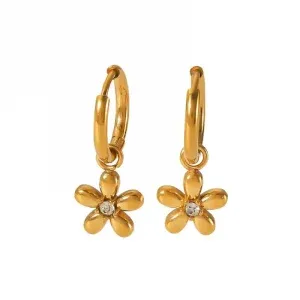 Water Droplet Rectangle Earrings