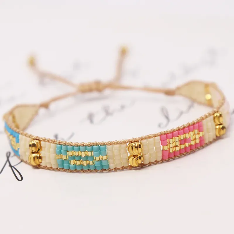 Geometric Heart Bracelet