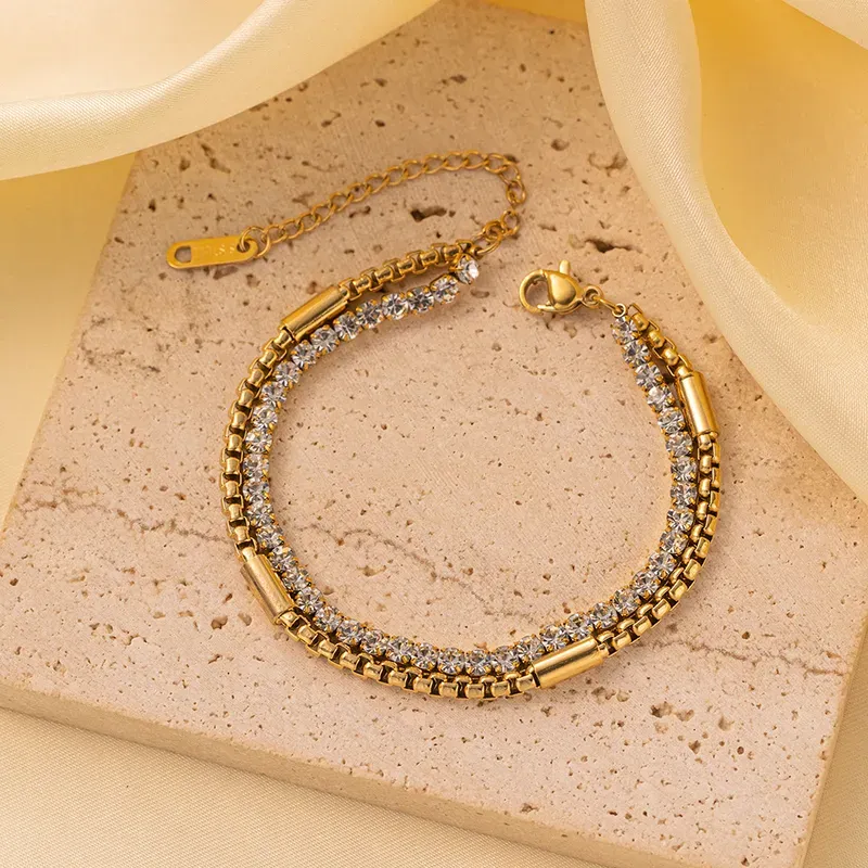 Vintage Gold-Plated Bracelet - Image 2