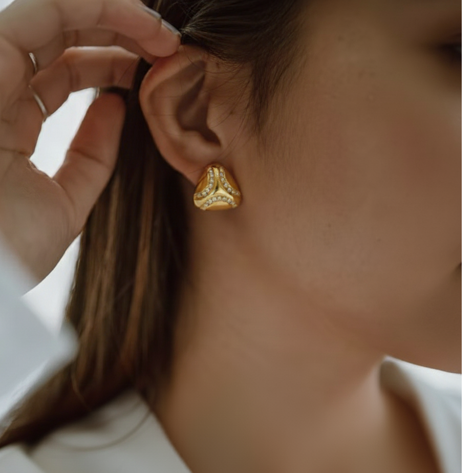 Triangular Earrings