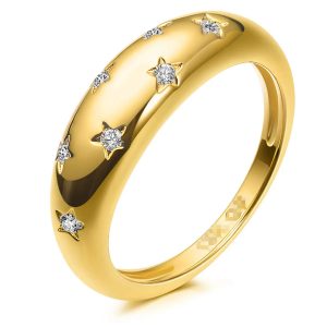 Retro Star Ring